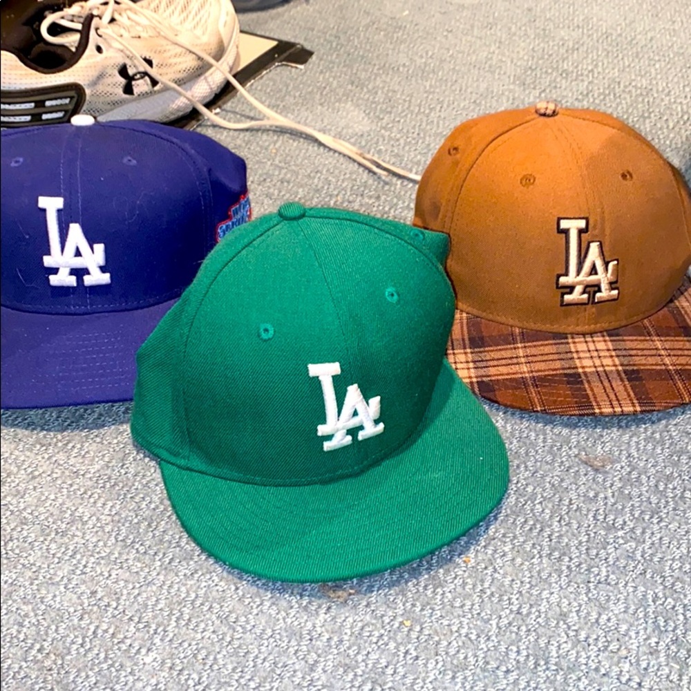 LA dodgers hats